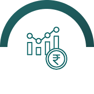 Cost benefit analysis icon for insurance