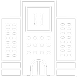 Automobile industry insurance icon